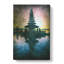 Temple In Bali Indonesia At Sunset - Wrapped Canvas-61838080