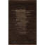 Tapis oriental brun foncé 6 x 8