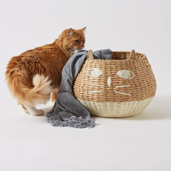 Universal Straw Topper - Sitting Cute Cat