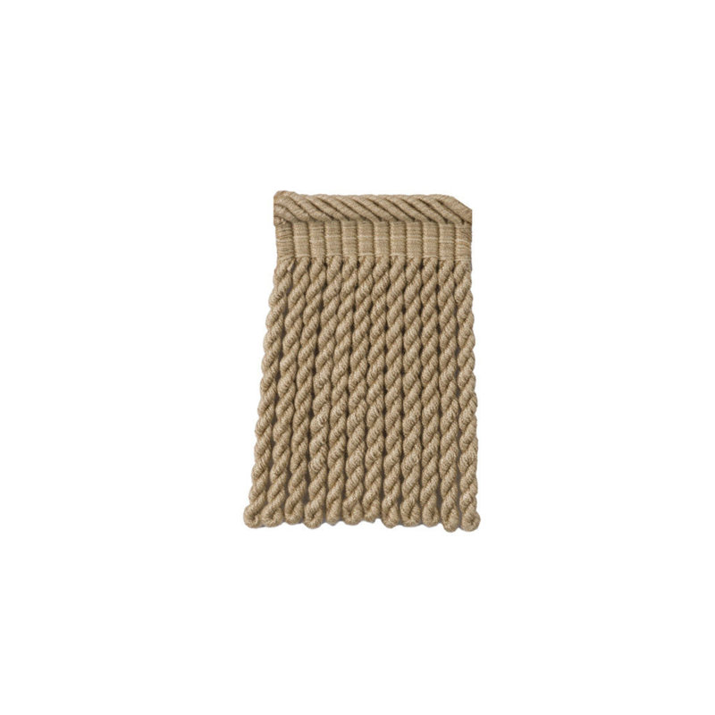 Le Coeur Passementerie Bullion-S Performance Fabric, Hemp
