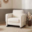 Fauteuil d'appoint rembourré avec accoudoirs Boucle-1664579347