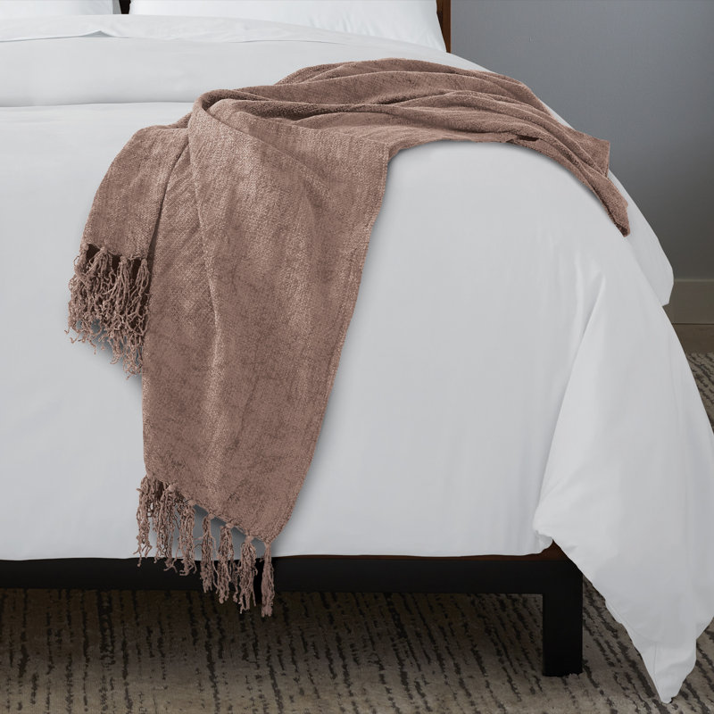 Viscose Chenille Throw