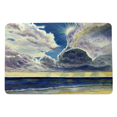 Tapis d'entrée antidérapant Breaking Through 26 po x 18 po