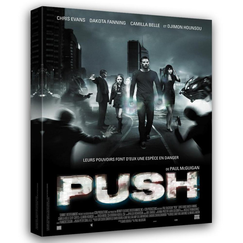 Push, 24" H x 18" W