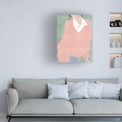 Art sur toile, bolologien rose, petit doyen