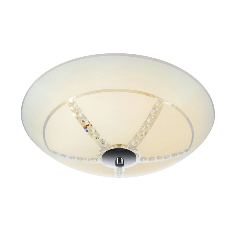 Rashaun Glass LED Flush Mount