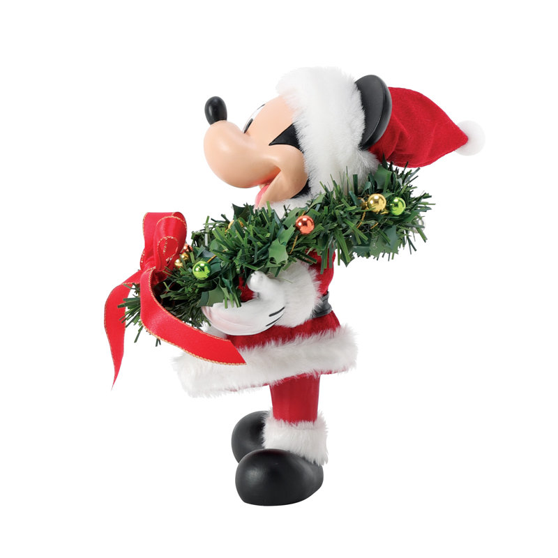 Figurine possible 6,75 pouces Mickey's Holly Jolly Wreath