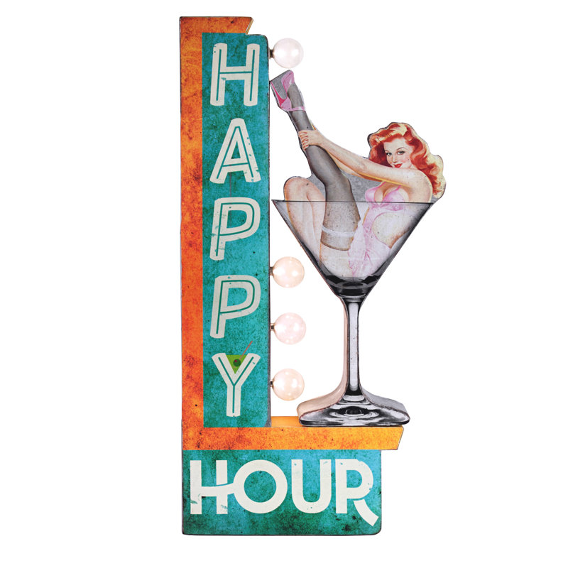 Entertainment Wall Decor on Metal