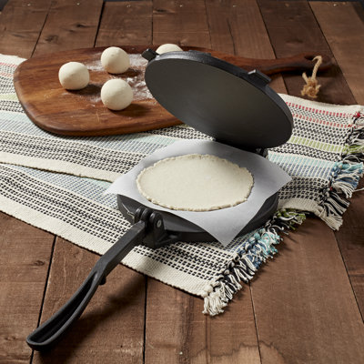Infuse 7.25" Cast Iron Tortilla Press