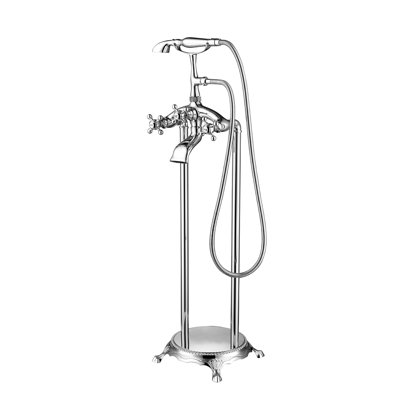 Freestanding Tub Filler with Diverter