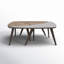 Triplica Outdoor Triangular Side Table-1214235724