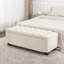 Banc de rangement avec repose-pieds 49 po-194189392