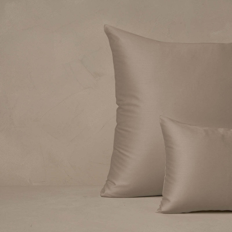 Woodland Silk Pillowcase, Pair, King Pillowcase, Candlelight