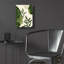 «Green Abstract Leaves No 2» par Andreas Magnusson, art mural en verre acrylique-817158688