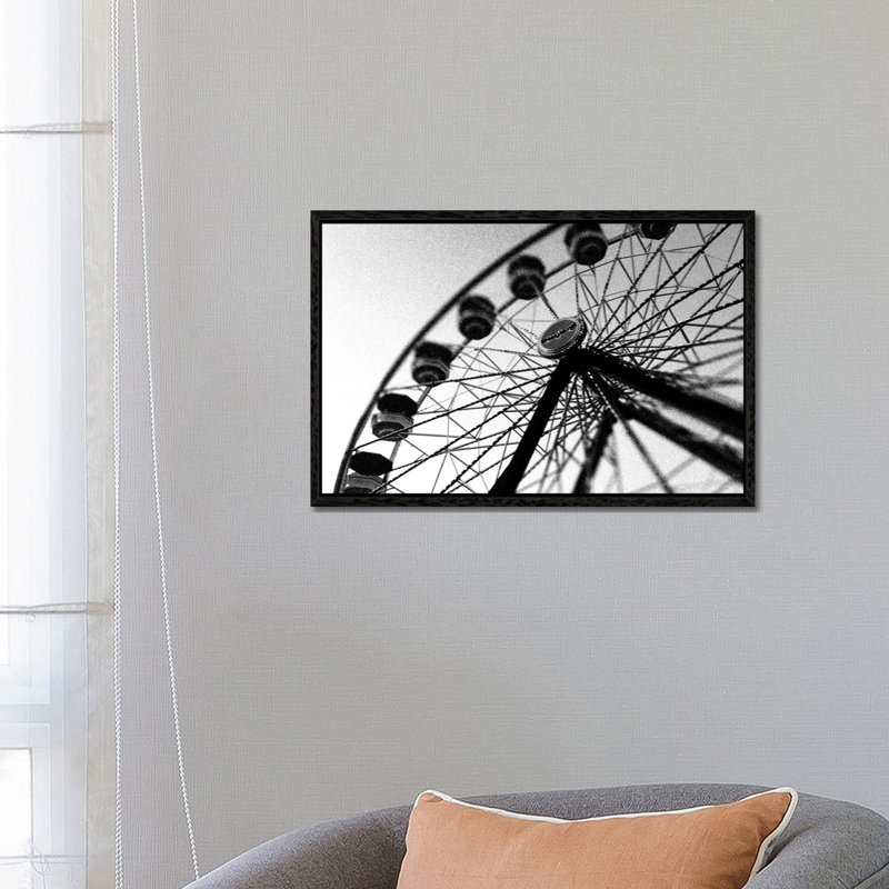 Playland VII by The Maisey Design Shop - Floater Frame Gallery-Wrapped Canvas Giclée on Canvas, Black