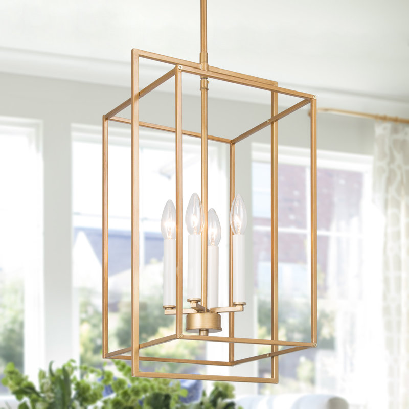 Lustre lanterne de salle à manger à 4 lumières l 11,2 po Standridge