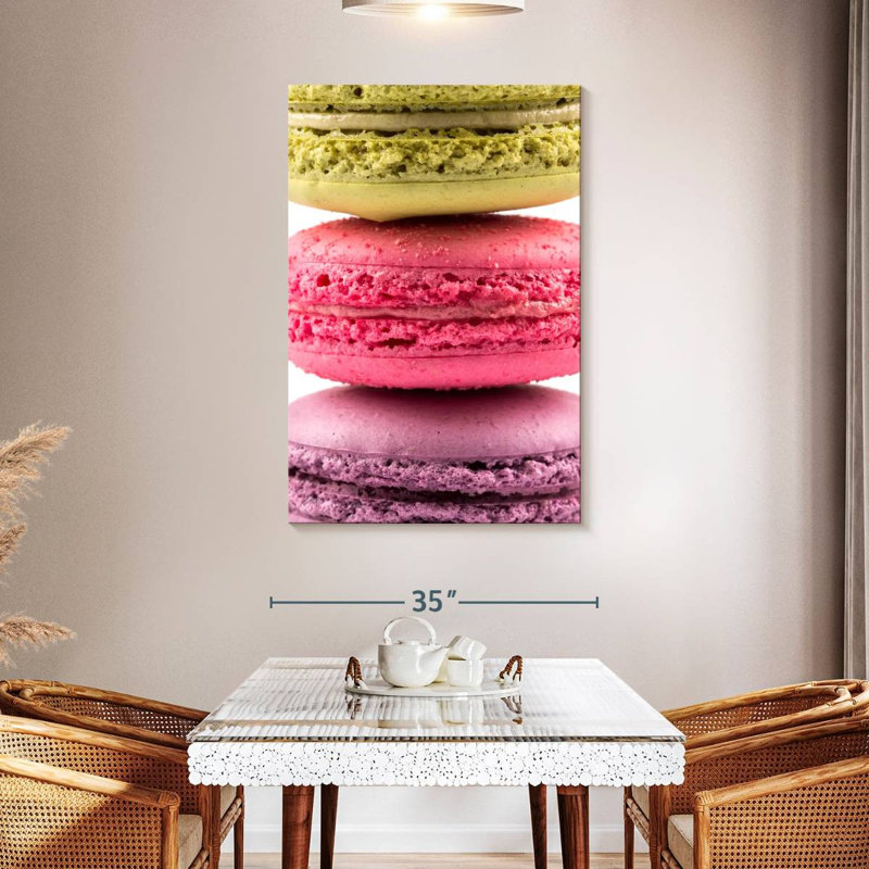 Yarlin Three Macarons, 48" H x 32" W