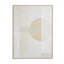 «Minimalist Mid Century Modern Abstract - Floater Frame», impression sur toile
