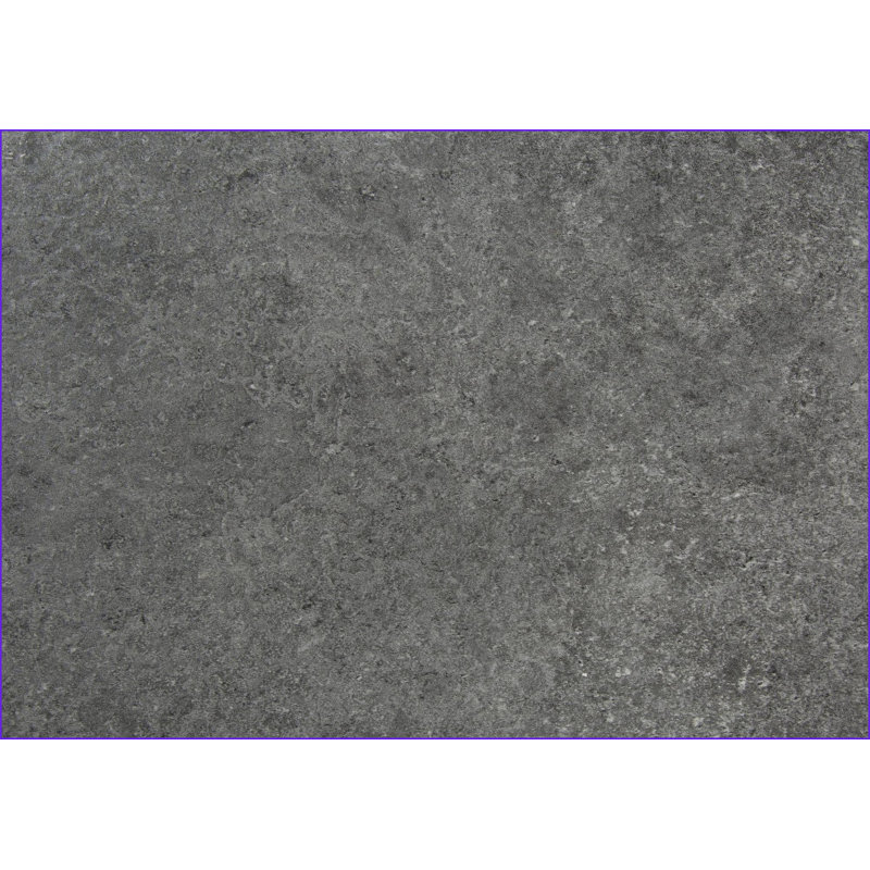 Bureaux, bureau de coin en L 58 po, métal noir stratifié gris moderne | Panneau de particules | Gris
