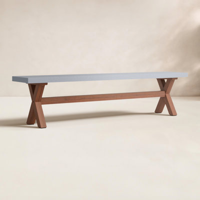 Fleur 74" Eucalyptus Picnic Bench