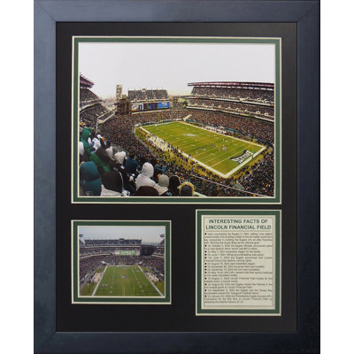 Philadelphia Eagles Lincoln Financial Framed Memorabili