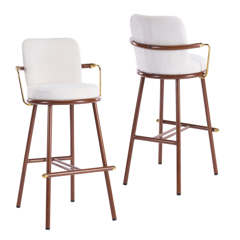 Ensemble de 2 tabourets de bar Chaya