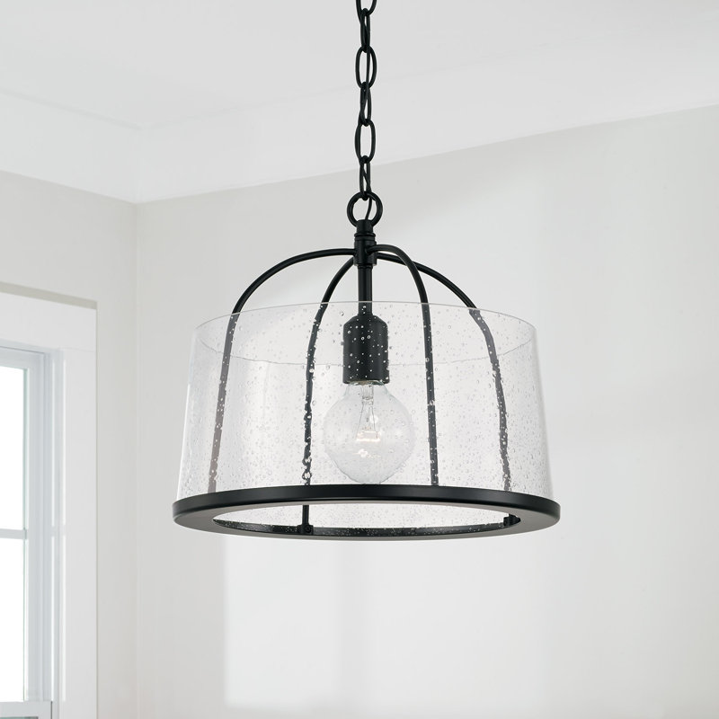 Madison 1 - Light Simple Pendant, Matte Black