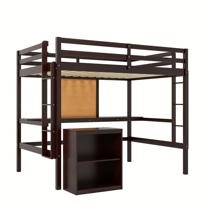 Harriet Bee Anja Kids Loft Bed & Reviews | Wayfair