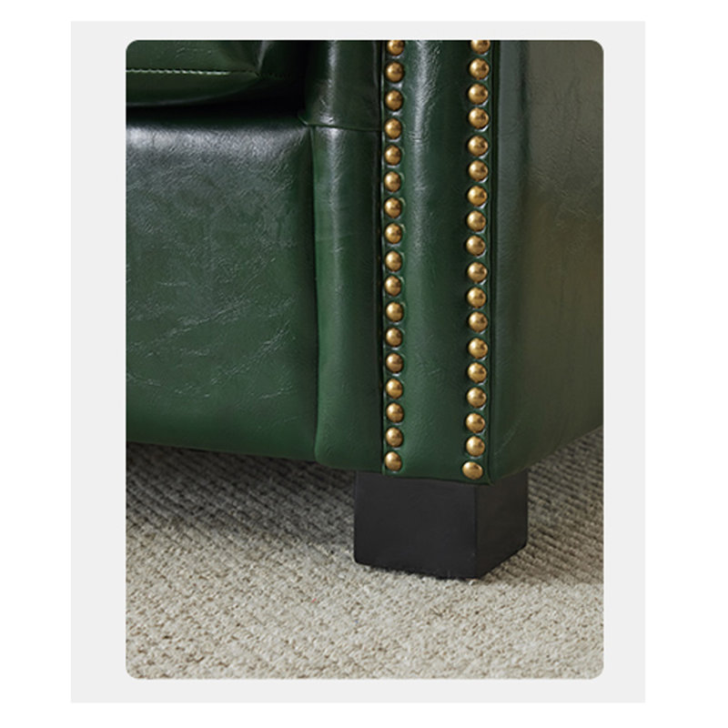 Surles, Atrovirens Faux Leather