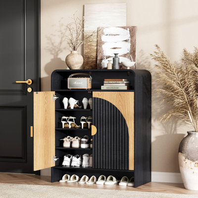 Armoire à chaussures moderne pour vestibule