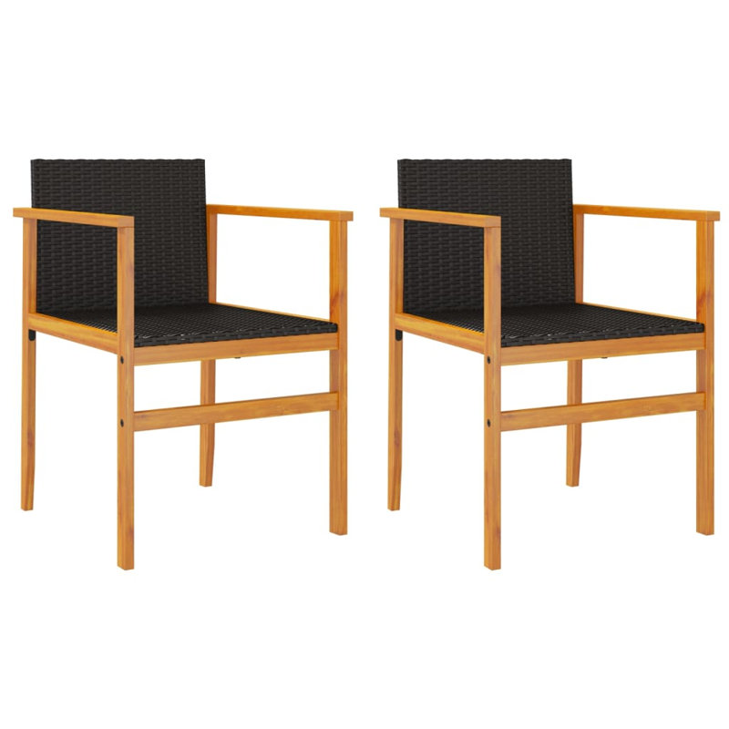 Oishee Outdoor Lounge Chair, Black