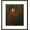 Reproduction d'un autoportrait de Rembrandt par Gustave Courbet, impression giclée encadrée