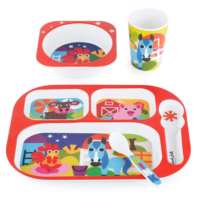 Melamine Dinnerware Set 4 Piece