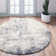 Tapis abstrait gris / ivoire