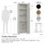 Armoire de rangement l 24 po Aleg-131893449