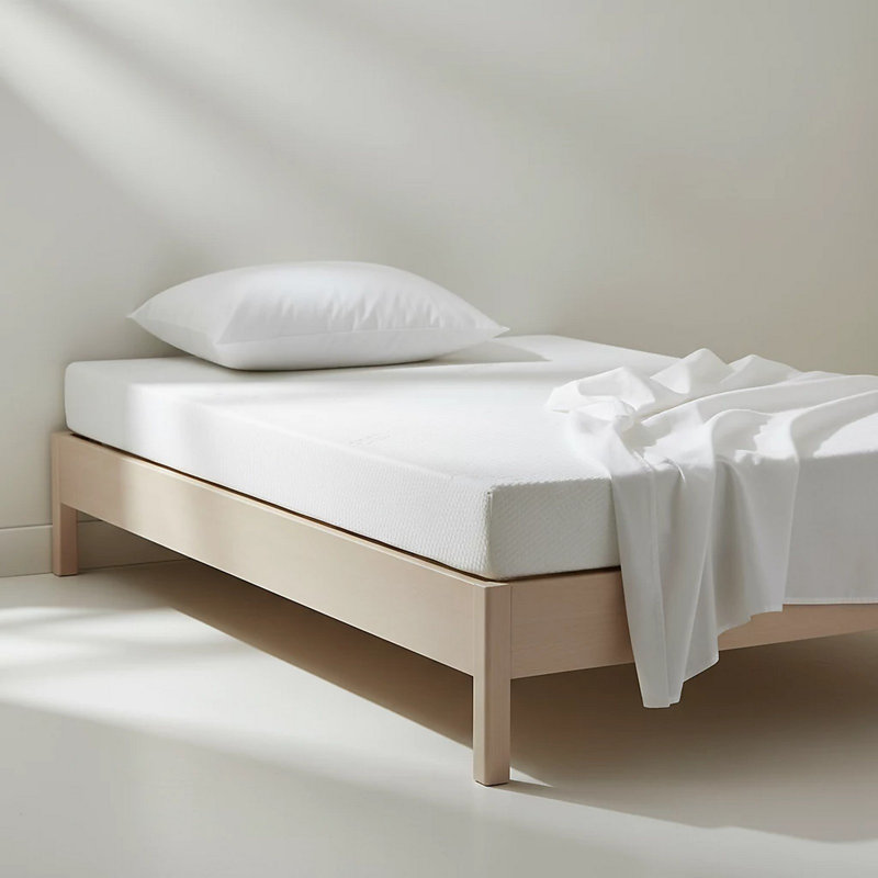 Agathla White Noise Cool Plus 6" (15cm) Medium Firm Memory Foam Mattress, Single (3')
