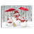 Hello Winter 8x6 Mini Lighted Easel Back