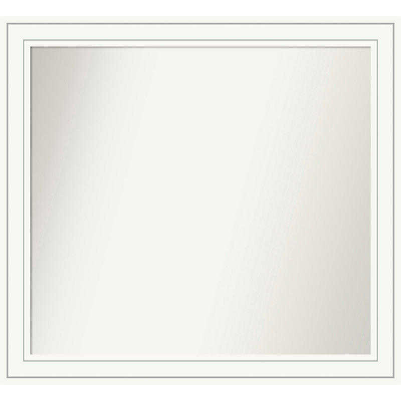 Emoni Solid Wood Wall Mirror, 34" x 37"