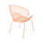 Modern Outdoor Seating  2 , 25.49"W X 33.28"H, Orange, Stable Chairs , 25.25"D Mesh