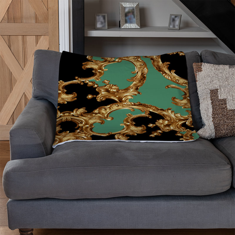 Rasberry Quilted Throw Blanket