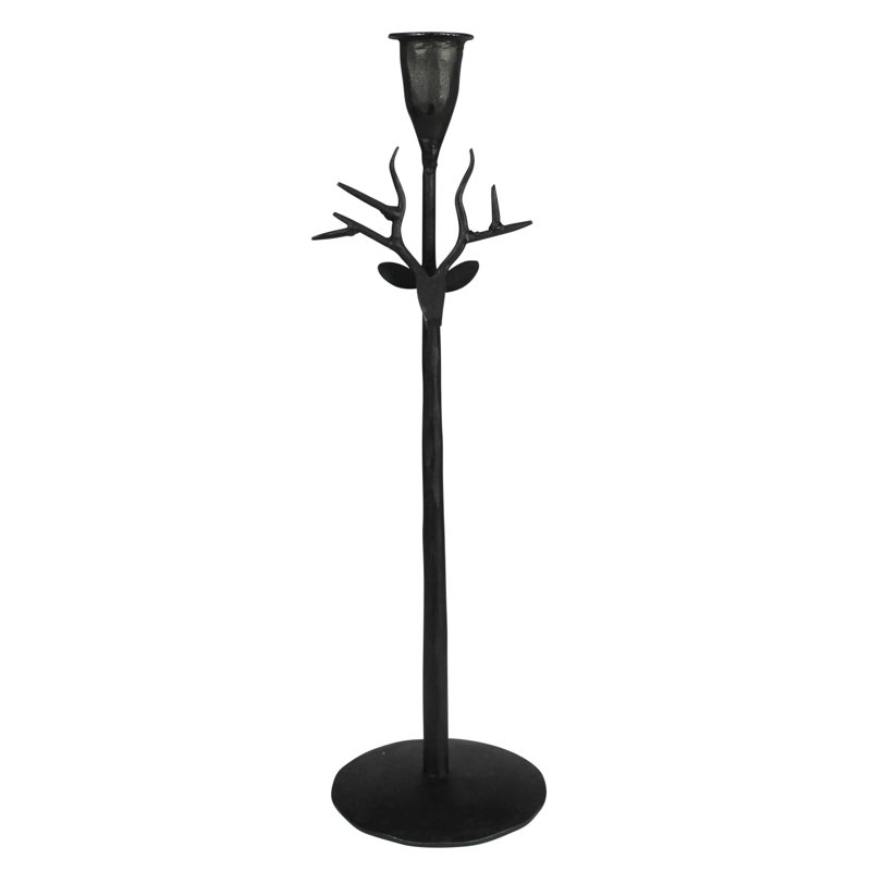 14'' H Metal Tabletop Candlestick
