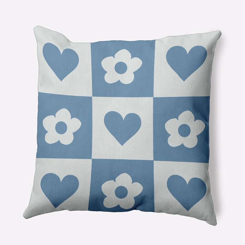 Coussin décoratif en polyester, H 20 po x l 20 po, Carré