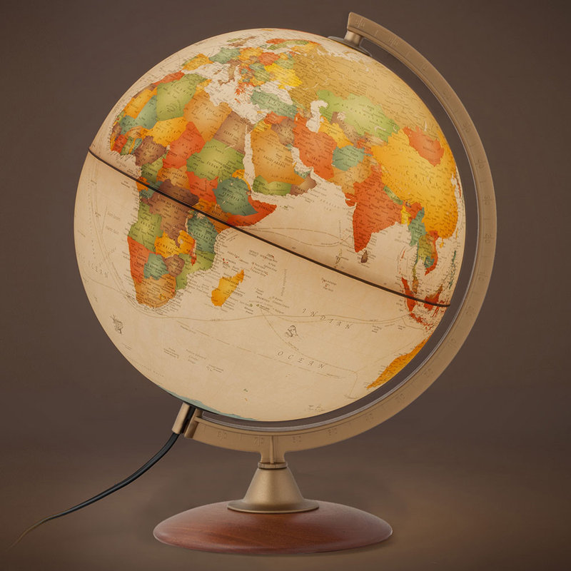 Plastic / Acrylic Tabletop Globe