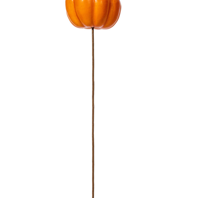 Bâton de citrouille orange 19,5 po. Comprend 5 jets par sac.