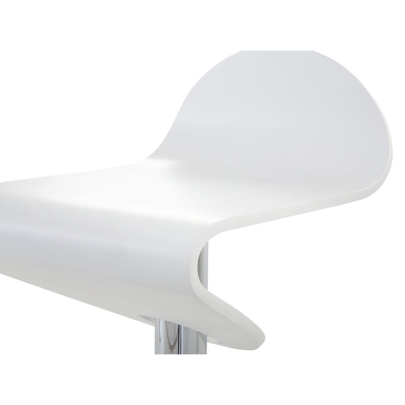 Lisa Swivel Counter Stool, White