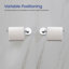 Circular 4 - Piece Bathroom Hardware Set-90977474