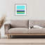 Bright Ocean Dreams, reproduction sous verre encadrée, conception par Atelier Posters-1817634620-1817634610