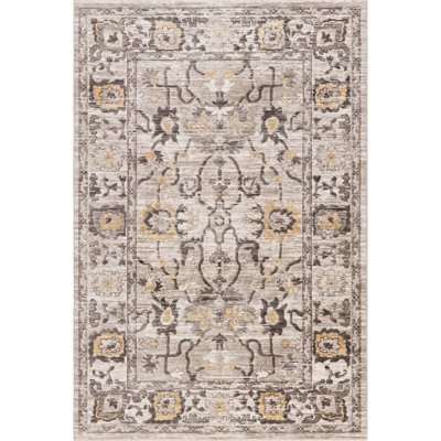 Devaki Traditional Medallion Area Rug