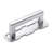 Coventry Collection Pull Backplate - 5-1/16" Center to Center Cabinet Pull Chrome - Transitional Hardware for Drawers & Cabinets-110472299-110472304