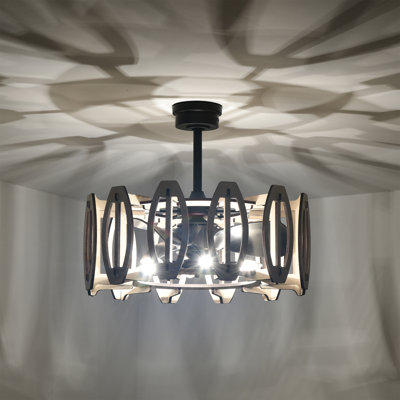 Honeykiss 14'' Ceiling Fan with Light Kit